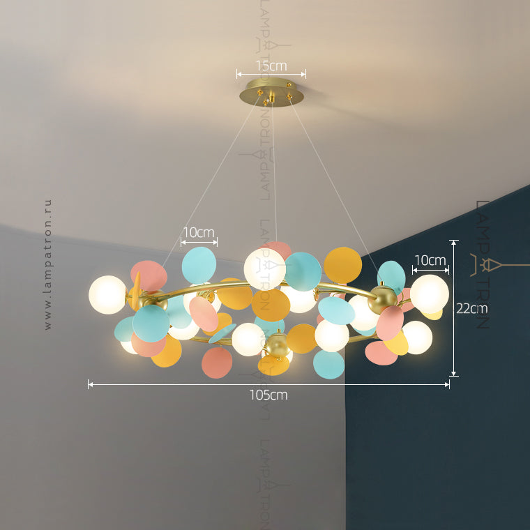 MATISSE R Ring Chandelier