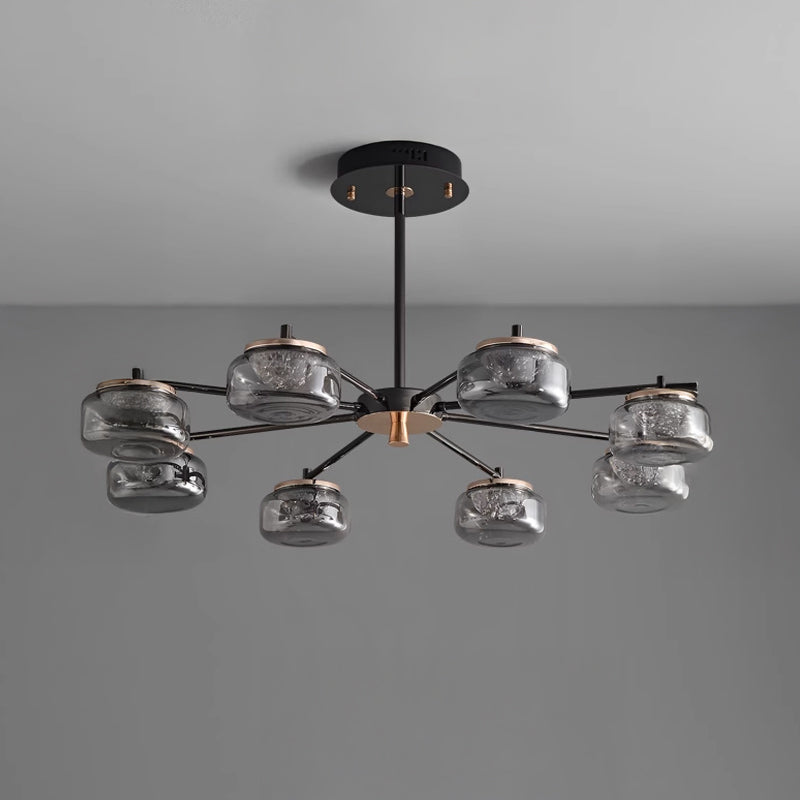 MAYER CH Chandelier by Lampadom - top view