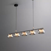 MAYER Linear Chandelier by Lampadom - scale reference