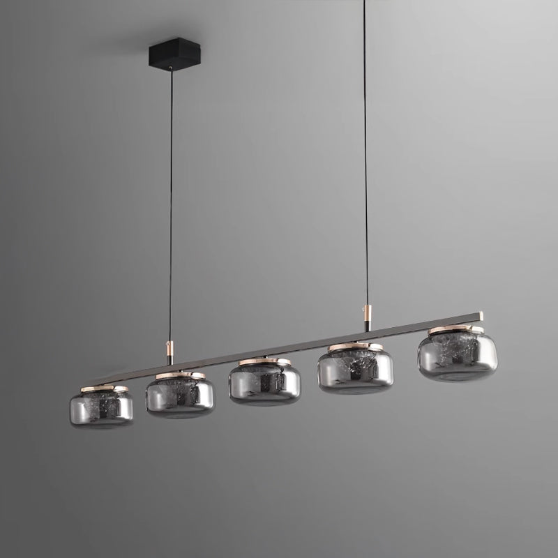MAYER Linear Chandelier by Lampadom - top view