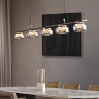 MAYER Linear Chandelier by Lampadom - detail view