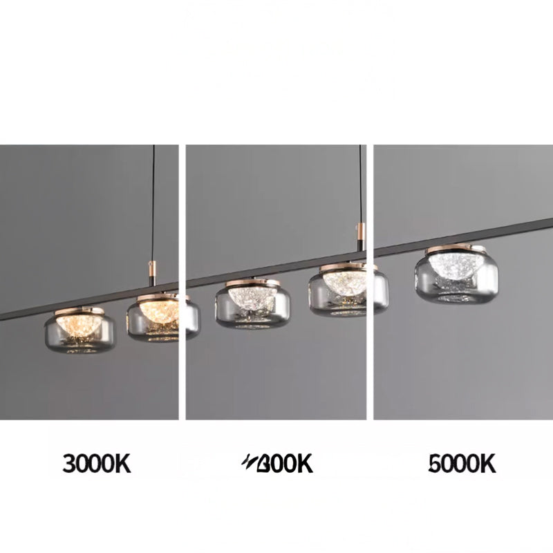 MAYER Linear Chandelier by Lampadom - top view