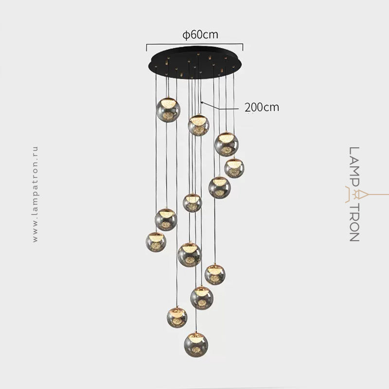 MAYER ORB Pendant by Lampadom - ambient shot