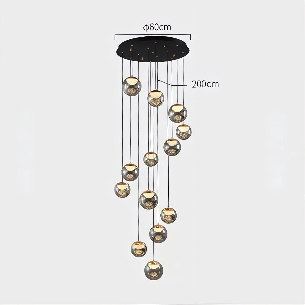 MAYER ORB Pendant by Lampadom - top view