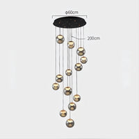 MAYER ORB Pendant by Lampadom - top view