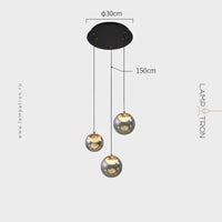 MAYER ORB Pendant by Lampadom - close-up