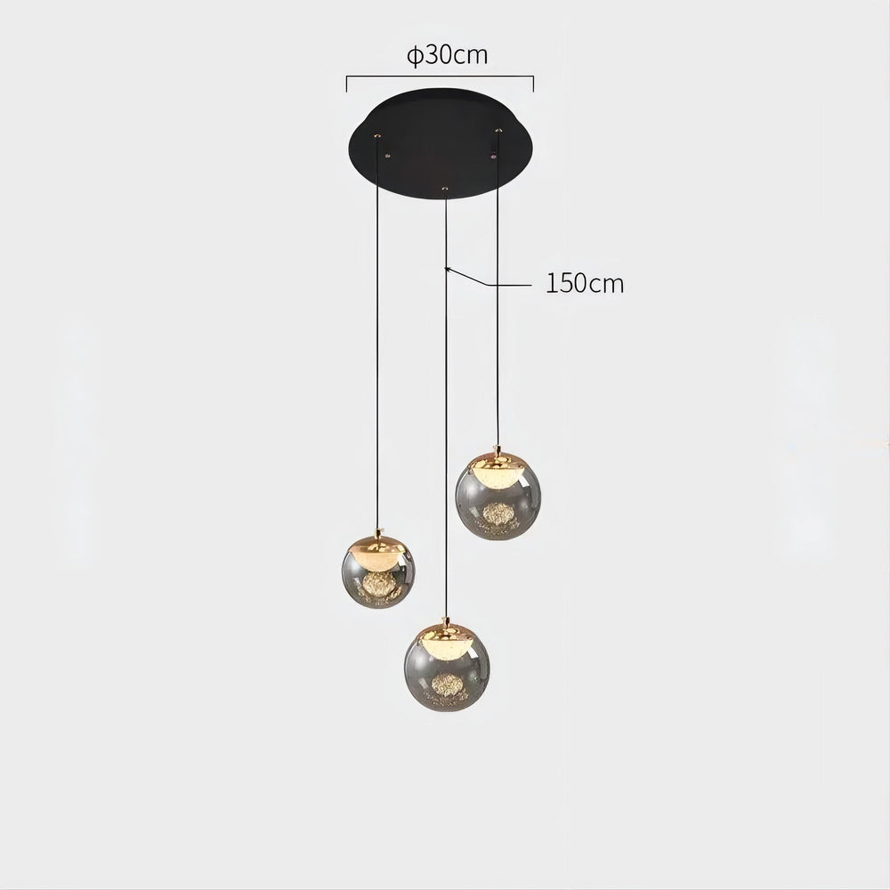 MAYER ORB Pendant by Lampadom - detail view