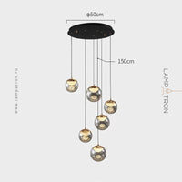MAYER ORB Pendant by Lampadom - detail view