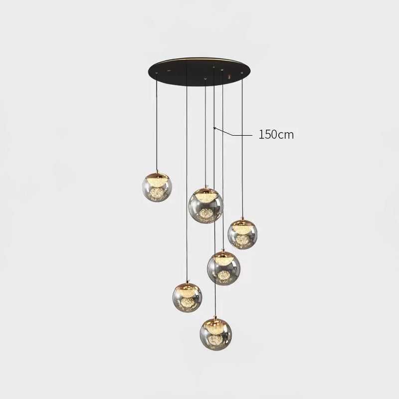 MAYER ORB Pendant by Lampadom - side view