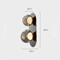 MAYER ORB Wall Light by Lampadom - top view