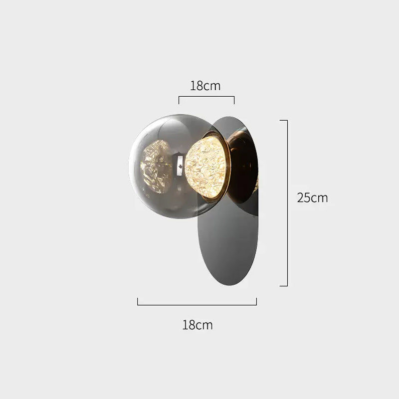 MAYER ORB Wall Light by Lampadom - side view