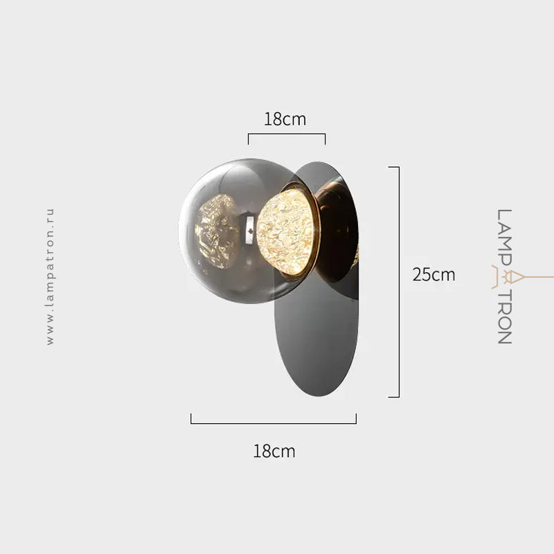 MAYER ORB Wall Light by Lampadom - angle view