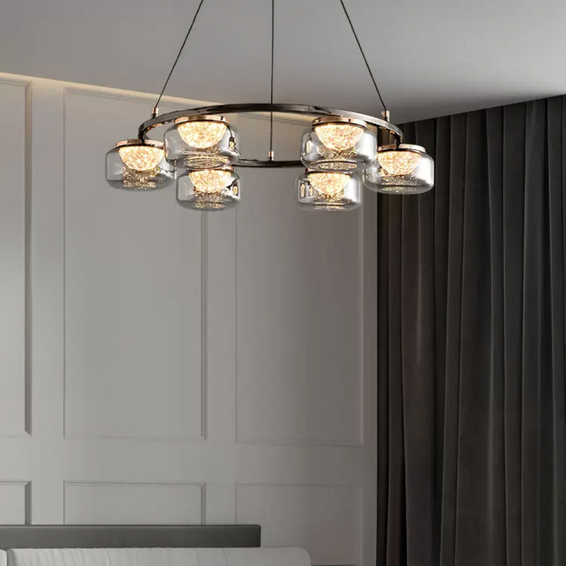 MAYER Ring Chandelier by Lampadom - close-up