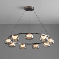 MAYER Ring Chandelier by Lampadom - scale reference