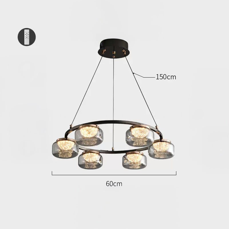 MAYER Ring Chandelier by Lampadom - angle view