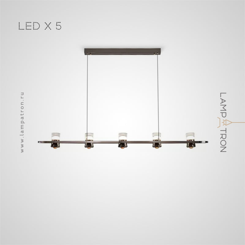 MEDVIN Linear Chandelier
