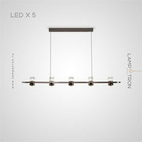 MEDVIN Linear Chandelier