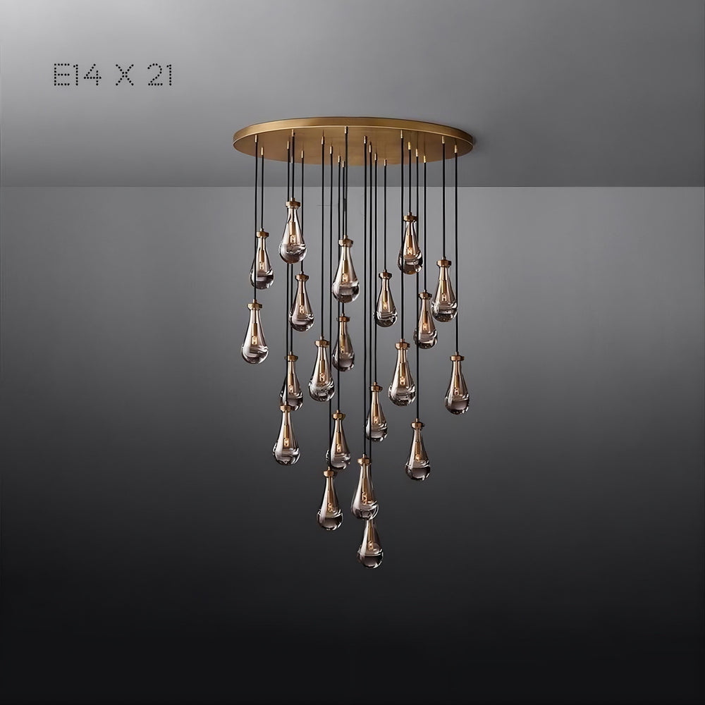 MELANY MORE Cascade Light by Lampadom - ambient shot