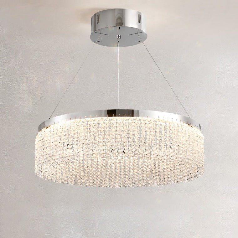 MELCHIOR ONE Ring Chandelier by Lampadom - angle view