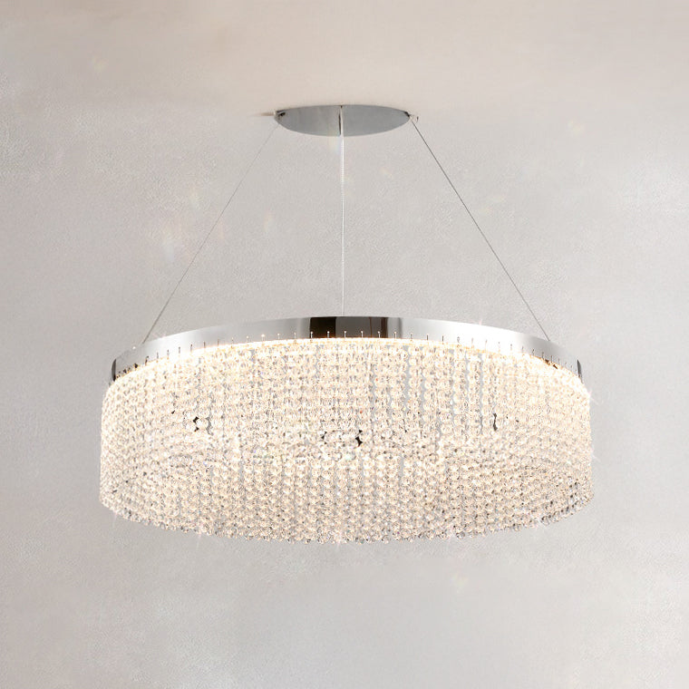 MELCHIOR ONE Ring Chandelier by Lampadom - close-up