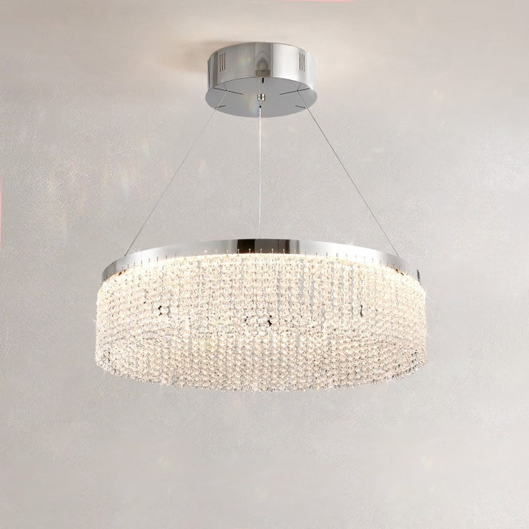 MELCHIOR ONE Ring Chandelier by Lampadom - top view