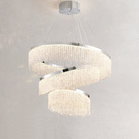 MELCHIOR Ring Chandelier by Lampadom - side view
