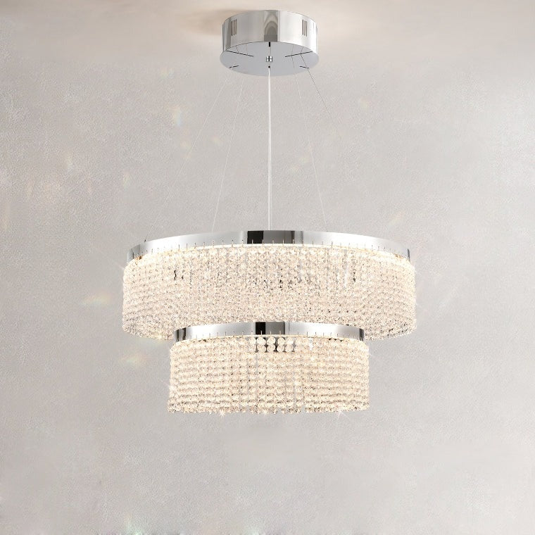 MELCHIOR Ring Chandelier by Lampadom - top view