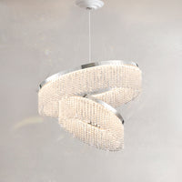 MELCHIOR Ring Chandelier by Lampadom - angle view