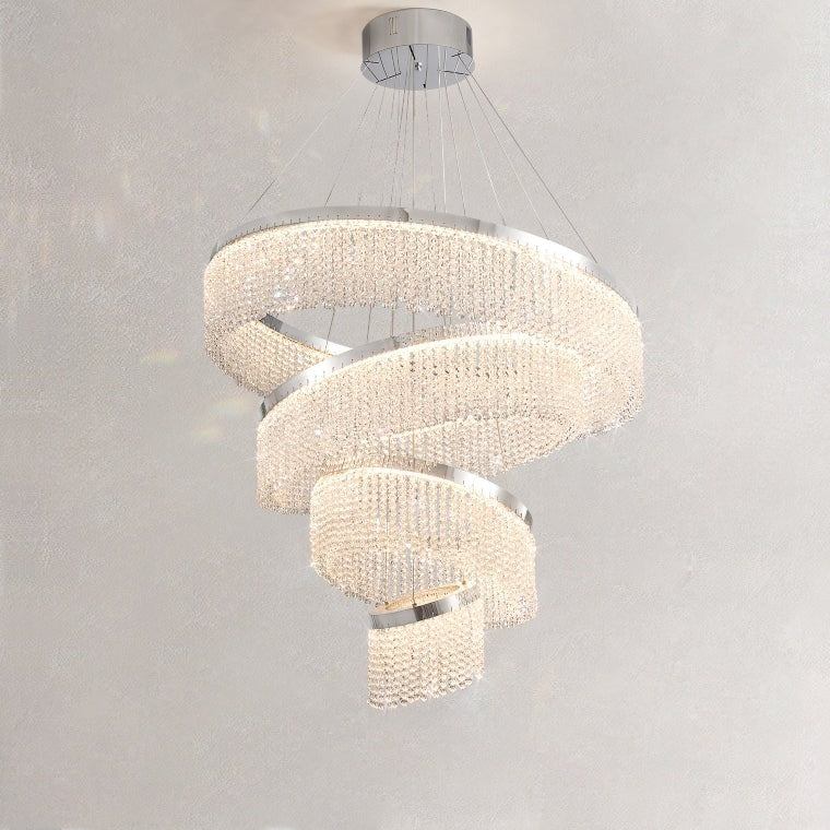 MELCHIOR Ring Chandelier by Lampadom - close-up