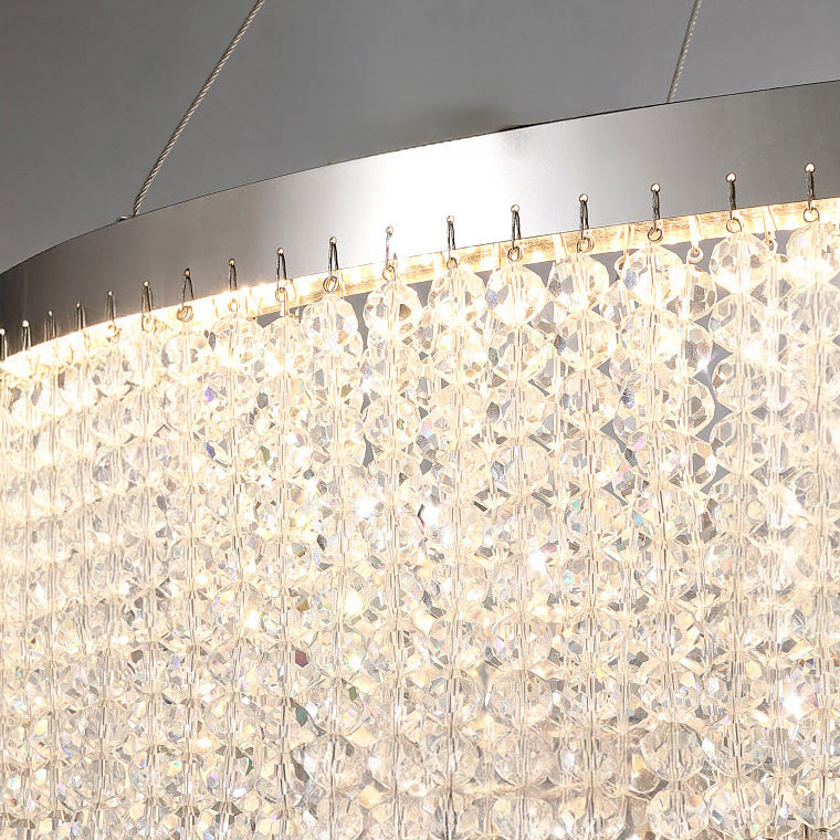 MELCHIOR Ring Chandelier by Lampadom - scale reference