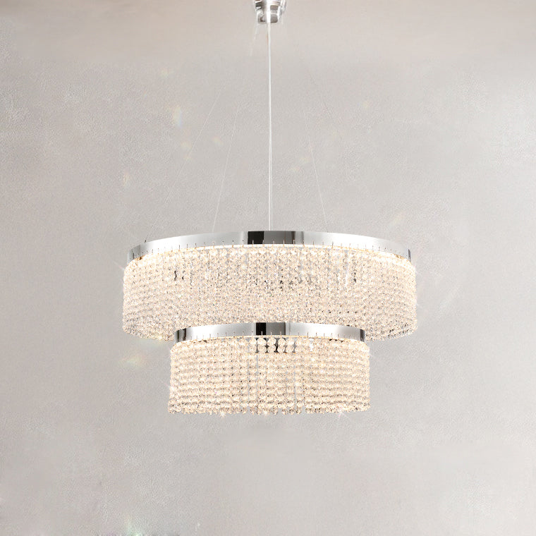 MELCHIOR Ring Chandelier by Lampadom - top view
