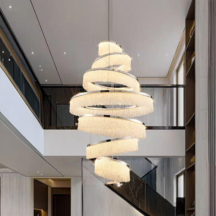 MELCHIOR TOP Ring Chandelier by Lampadom - close-up