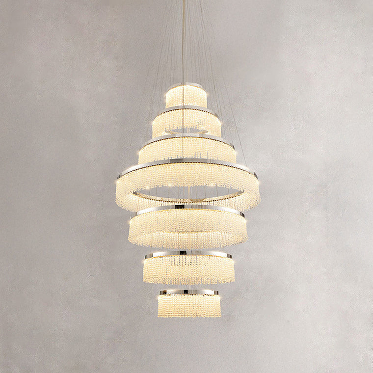 MELCHIOR TOP Ring Chandelier by Lampadom - ambient shot