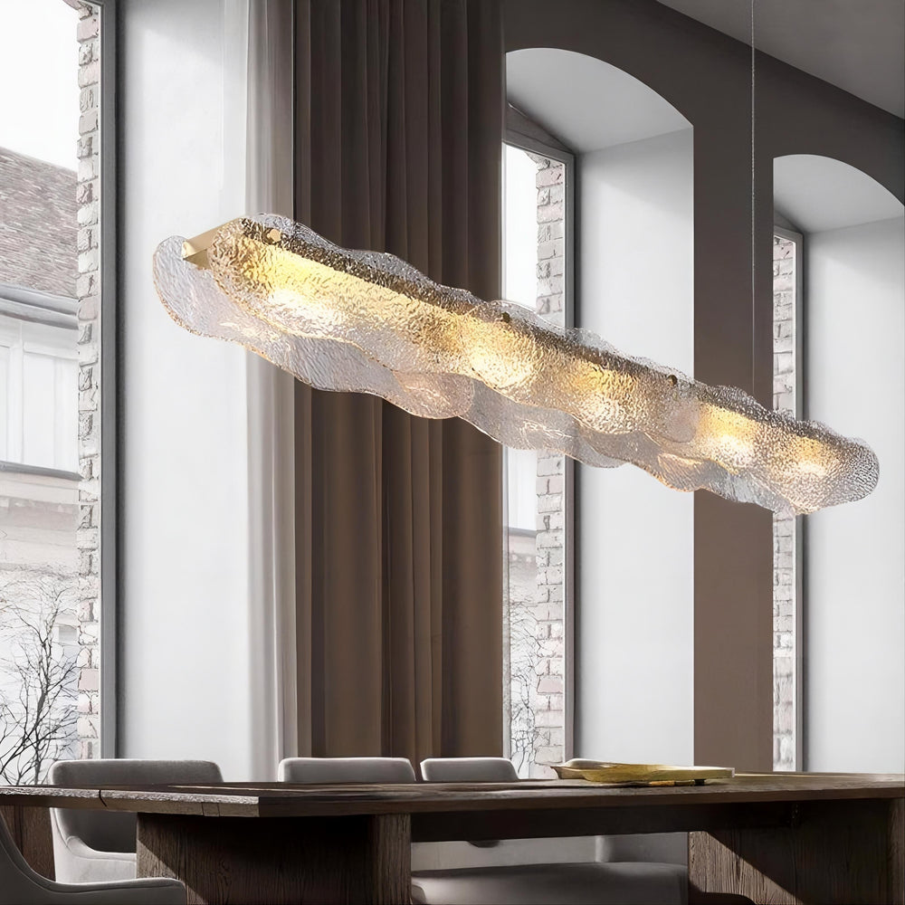 MELINDA LONG Linear Chandelier by Lampadom - ambient shot