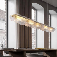 MELINDA LONG Linear Chandelier by Lampadom - ambient shot