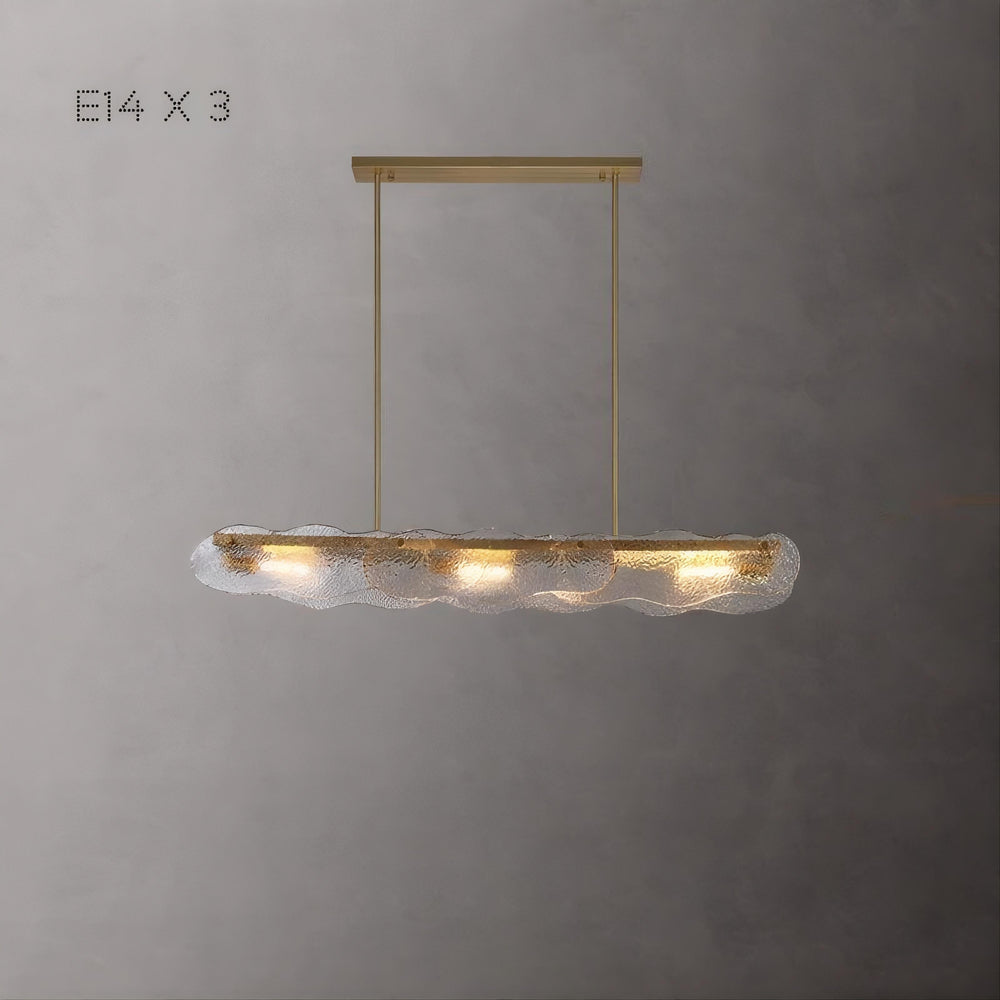 MELINDA LONG Linear Chandelier by Lampadom - ambient shot