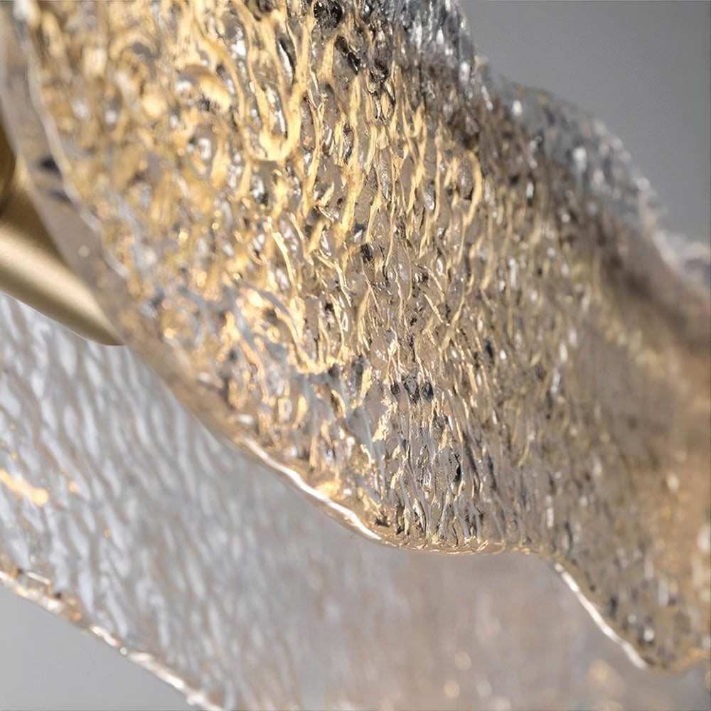 MELINDA LONG Linear Chandelier by Lampadom - top view