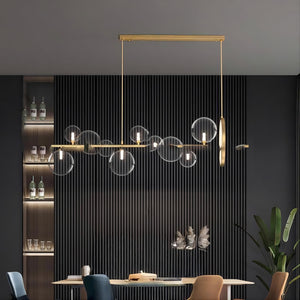 MELODY Linear Chandelier by Lampadom