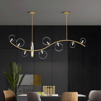 MELODY WAVE Linear Chandelier