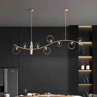 MELODY WAVE Linear Chandelier