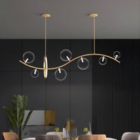 MELODY WAVE Linear Chandelier