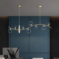 MELODY WAVE Linear Chandelier