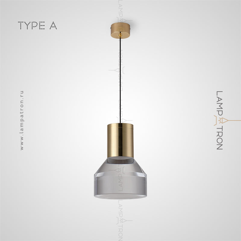 MEMORY Pendant by Lampadom - angle view