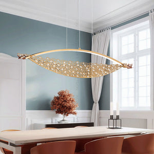 MENSA Linear Chandelier by Lampadom