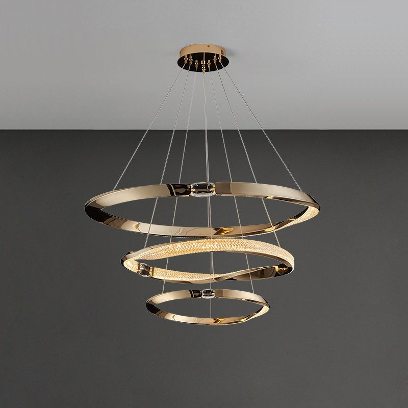 MERLIN Ring Chandelier by Lampadom - scale reference