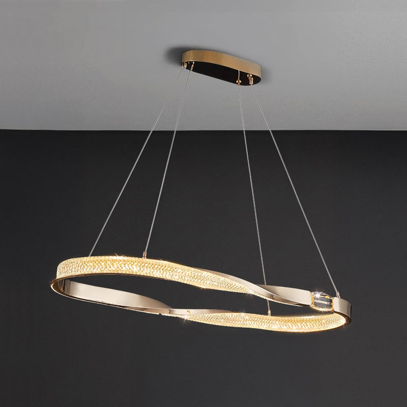 MERLIN Ring Chandelier by Lampadom - detail view