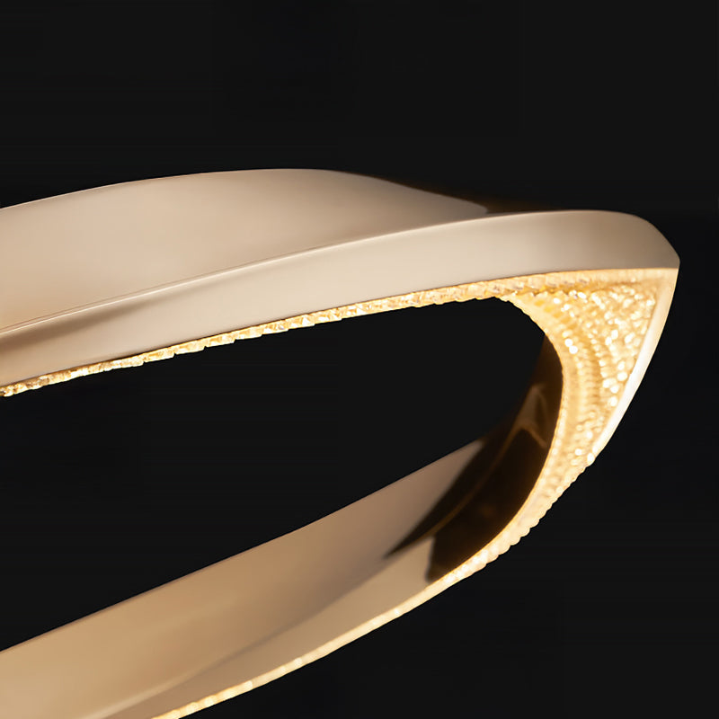 MERLIN Ring Chandelier by Lampadom - angle view