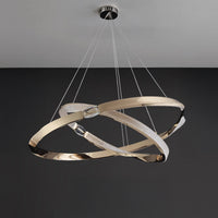 MERLIN Ring Chandelier by Lampadom - side view