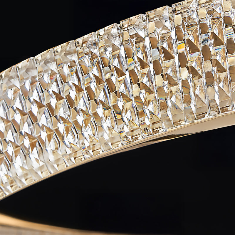 MERLIN Ring Chandelier by Lampadom - top view