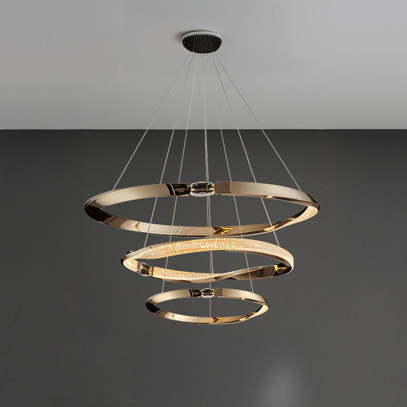 MERLIN Ring Chandelier by Lampadom - close-up